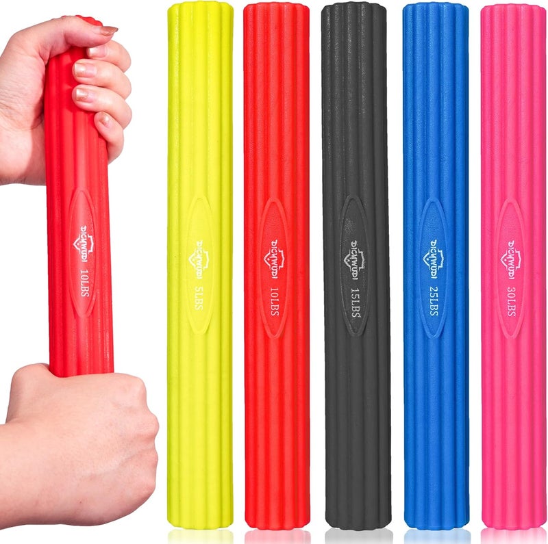 DICYWUDI Flex Therapy Bar and Grip Strength Trainers set, Physical Therapy & Resistance Bar for Golfers Elbow, Tendinitis, Wrist,Forearms Pain, Improve Grip Strength and Relieve Pain - Image 1